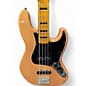 Used Squier Classic Vibe 70s Jazz Bass Natural Electric Bass Guitar