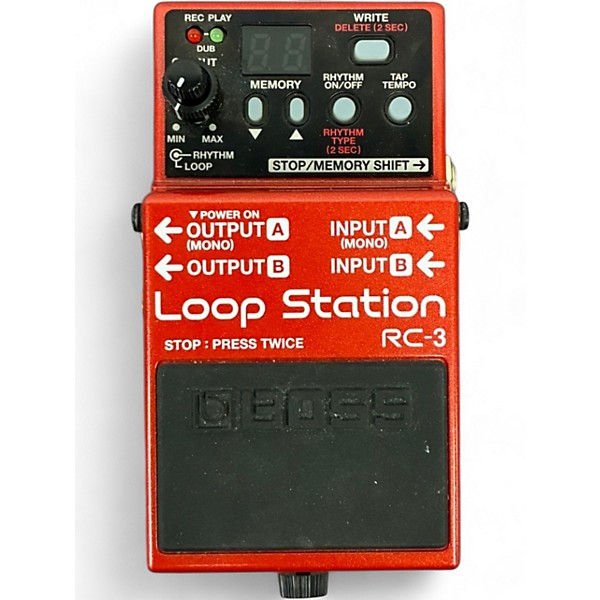 Used BOSS RC3 Loop Station Pedal