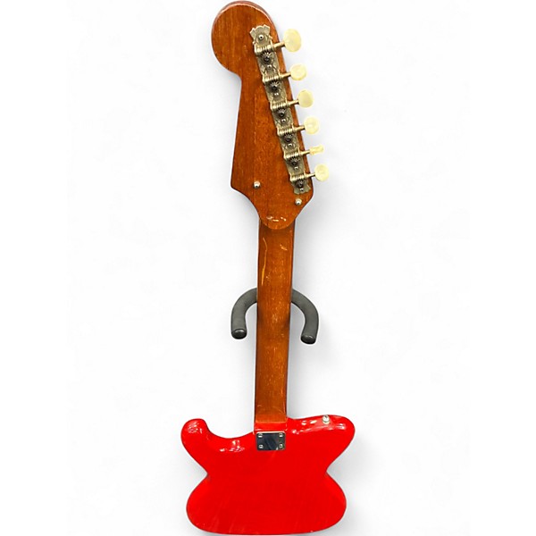 Vintage 1960s Kimberly Electric red Solid Body Electric Guitar