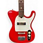 Vintage 1960s Kimberly Electric red Solid Body Electric Guitar