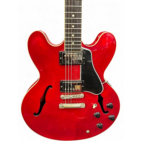 Used Gibson ES335 Dot Red Hollow Body Electric Guitar