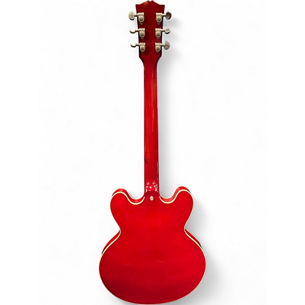 Used Gibson ES335 Dot Red Hollow Body Electric Guitar