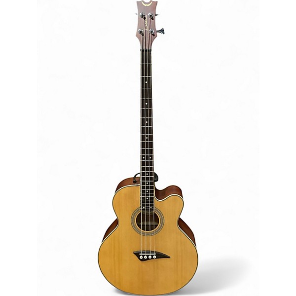 Used Dean EABC Natural Acoustic Bass Guitar