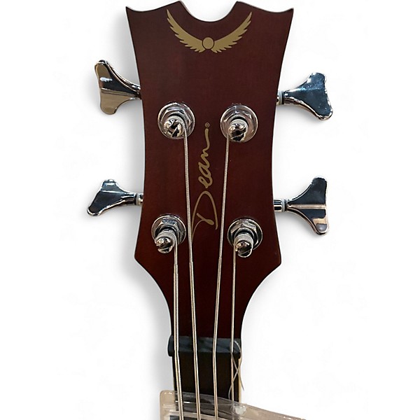 Used Dean EABC Natural Acoustic Bass Guitar