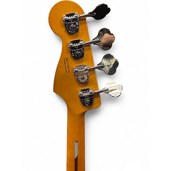 Used Fender American Ultra II Meteora Bass 2 Tone Sunburst Electric Bass Guitar