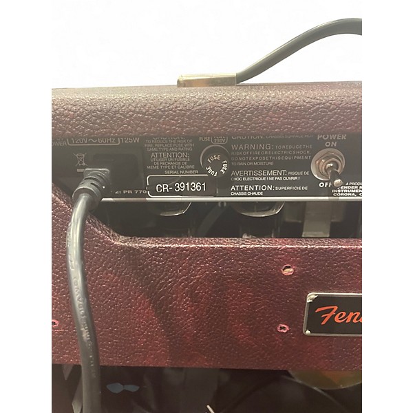 Used Fender Princeton Reverb 1x12 15W Tube Guitar Combo Amp