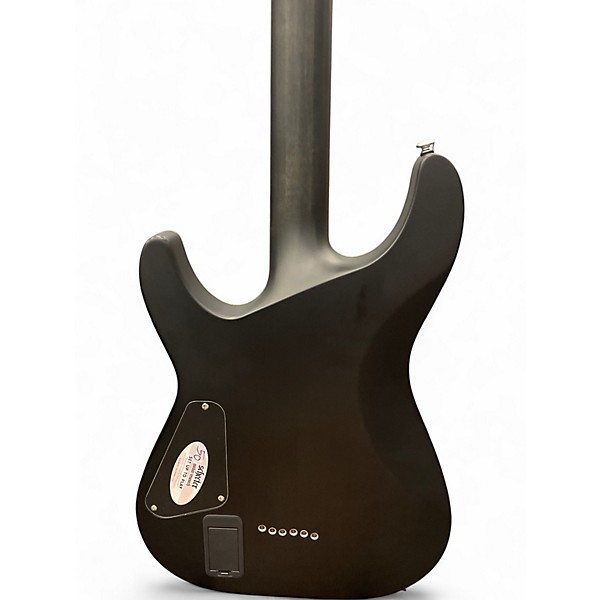 Used Schecter Guitar Research C1 Platinum translucent blacl Solid Body Electric Guitar