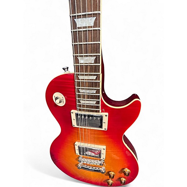 Used Epiphone LES PAUL STANDARD FLAME MAPLE QUILT TOP Solid Body Electric Guitar