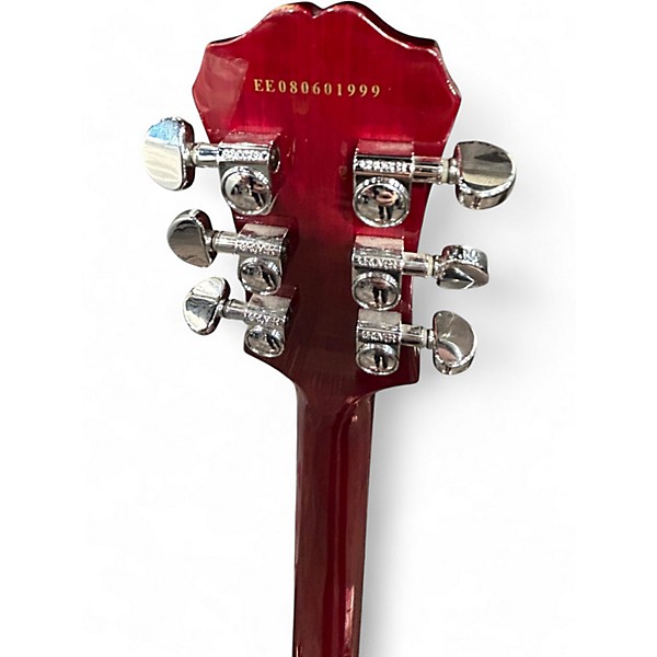 Used Epiphone LES PAUL STANDARD FLAME MAPLE QUILT TOP Solid Body Electric Guitar