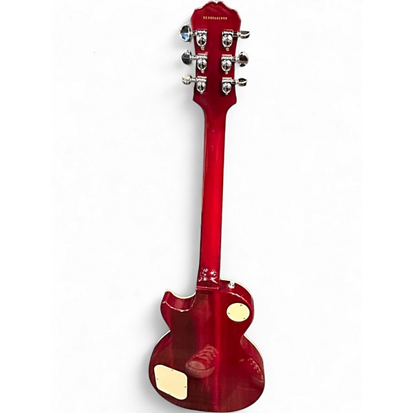 Used Epiphone LES PAUL STANDARD FLAME MAPLE QUILT TOP Solid Body Electric Guitar