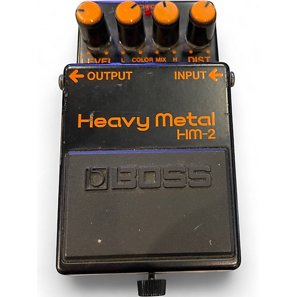 Used BOSS HM2 Heavy Metal Effect Pedal