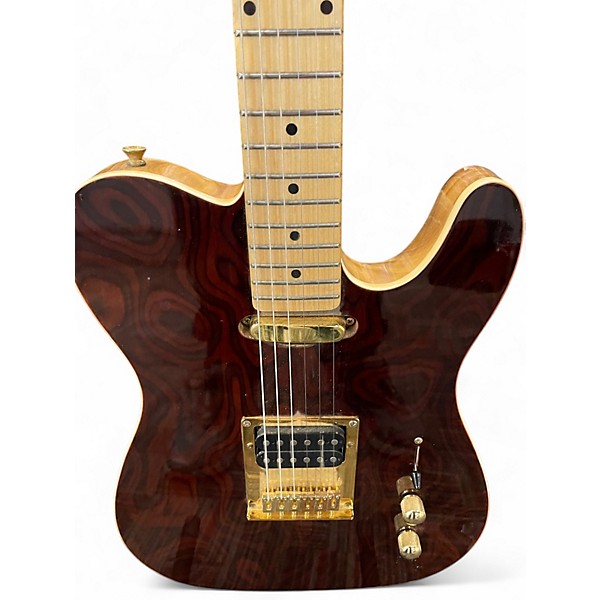 Used Cozart TELECASTER DARK PURPLE Solid Body Electric Guitar