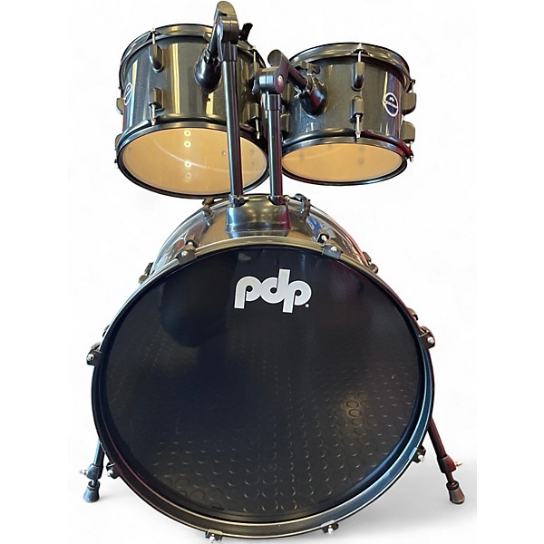 Used PDP by DW 5 Piece Encore Black Drum Kit