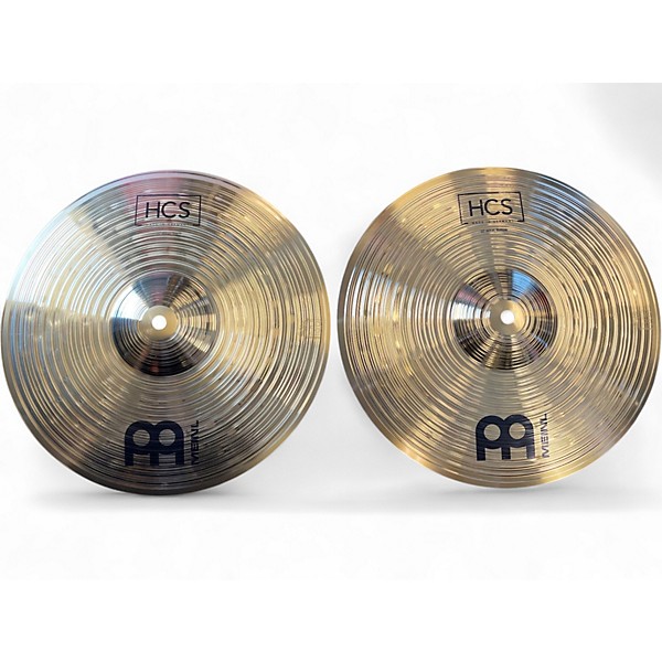 Used MEINL 14in HCS Set Cymbal