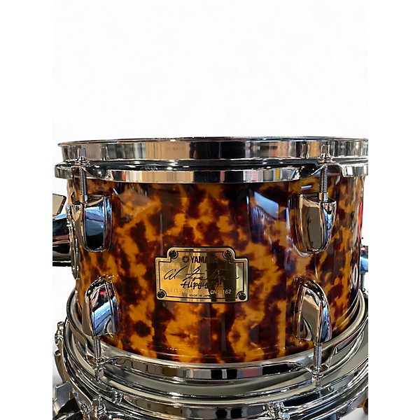 Used Yamaha 4 Piece Hip Gig Al Foster Sr Gold Marine Pearl Drum Kit