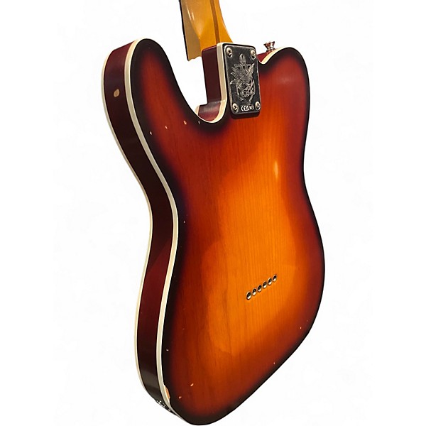 Used 2025 Fender Jason Isbell Custom Telecaster 3 Color Chocolate BursT Solid Body Electric Guitar