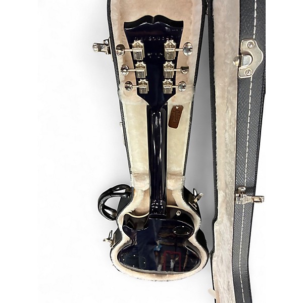 Used Gibson Les Paul LTD ED Manhattan Midnight Solid Body Electric Guitar