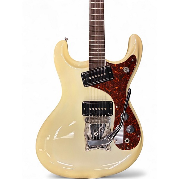 Used 2000s Mosrite Ventures model Vintage Blonde Solid Body Electric Guitar