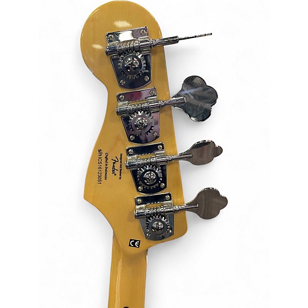 Used Squier Classic Vibe 70s Jazz Bass Natural Electric Bass Guitar