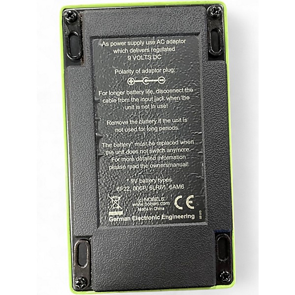 Used Nobels ODR-1 Natural Overdrive Effect Pedal