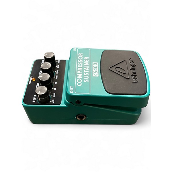Used Behringer CS400 Compressor Sustainer Effect Pedal