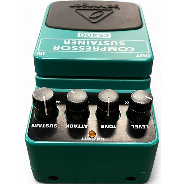 Used Behringer CS400 Compressor Sustainer Effect Pedal
