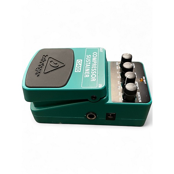 Used Behringer CS400 Compressor Sustainer Effect Pedal