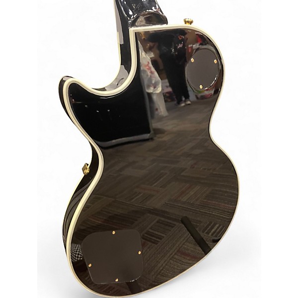 Used Epiphone Les Paul Custom Black Solid Body Electric Guitar