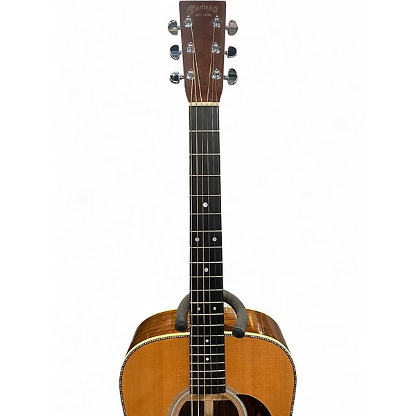 Used 2010 Martin HD-25MP Natural Acoustic Electric Guitar