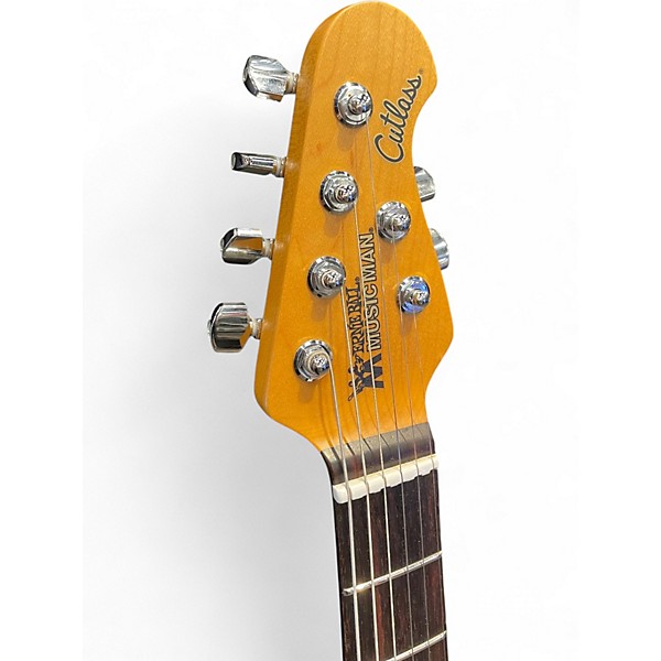 Used Ernie Ball Music Man Cutlass Vintage Sunburst Solid Body Electric Guitar