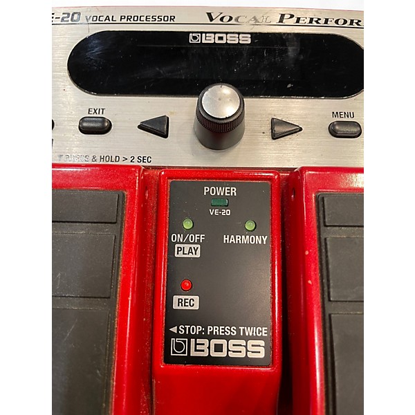 Used BOSS VE-20 VOCAL PERFORMER Pedal