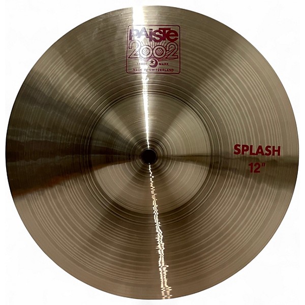 Used Paiste 12in 2002 SPLASH Cymbal