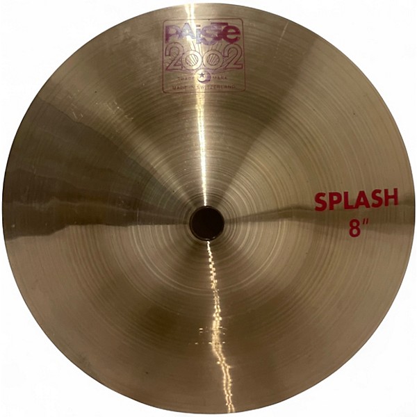 Used Paiste 8in 2002 SPLASH Cymbal