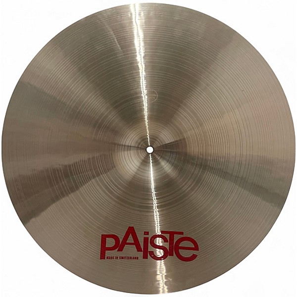 Used Paiste 20in 2002 Crash Cymbal