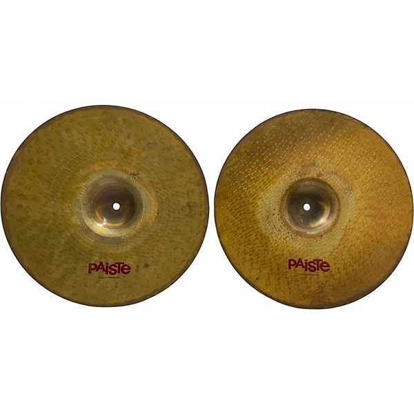 Used Paiste 14in 3000 RUDE HI HAT PAIR Cymbal