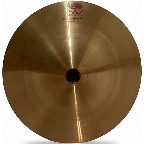 Used Paiste 6in 2002 BELL CHIME Cymbal