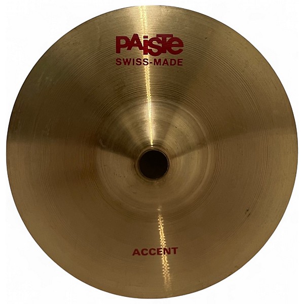 Used Paiste 6in 2002 ACCENT Cymbal