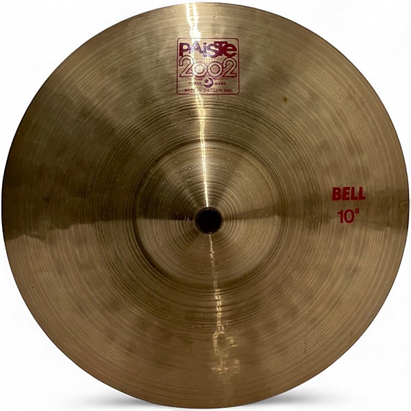 Used Paiste 10in 2002 BELL Cymbal