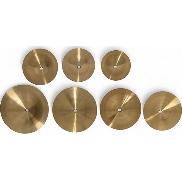 Used Paiste Multiple 2002 CUP CHIME 7-PIECE CYMBAL SET Cymbal