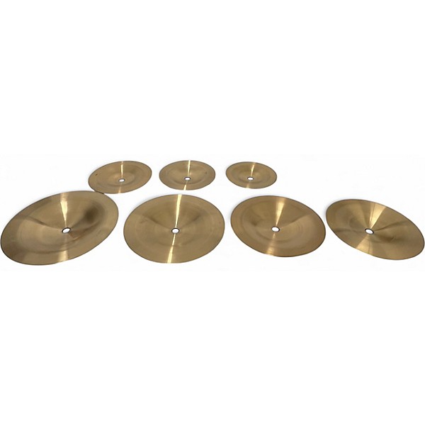 Used Paiste Multiple 2002 CUP CHIME 7-PIECE CYMBAL SET Cymbal