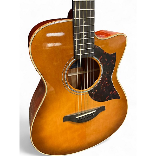Used Yamaha AC3M DLX Sunburst Solid Body Electric Guitar