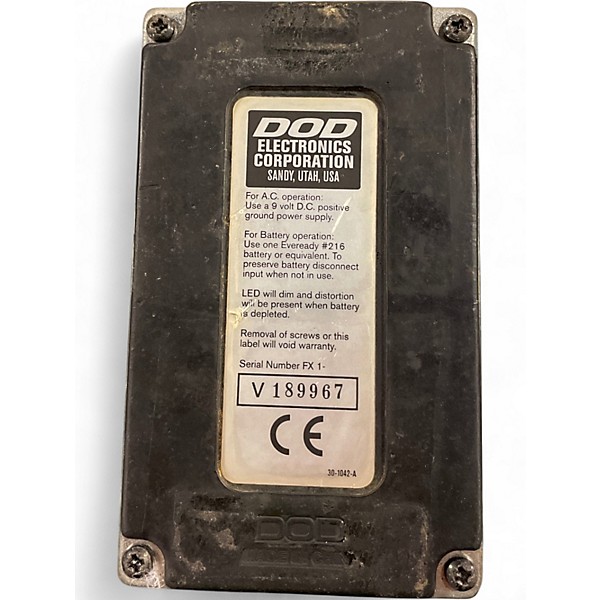 Used DOD FX64 Ice Box Stereo Chorus Effect Pedal