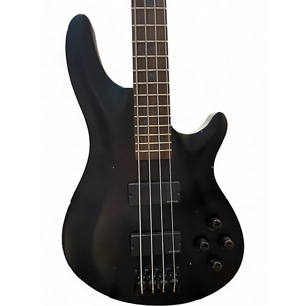 Used Schecter Guitar Research Damien 4 String Black Electric Bass Guitar