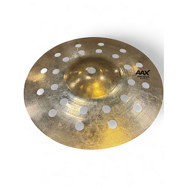 Used SABIAN 10in AAX AERO SPLASH Cymbal