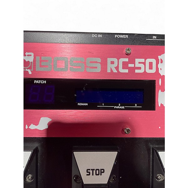 Used BOSS RC50 Loop Station Pedal
