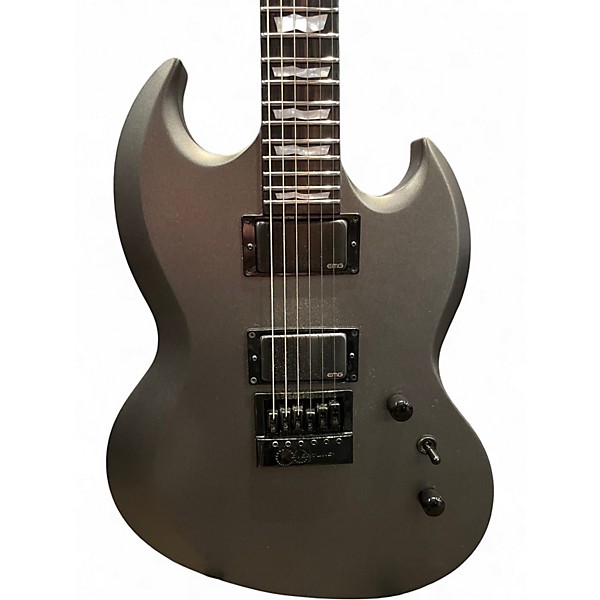 Used ESP LTD Viper 1000 EverTune Gray Solid Body Electric Guitar