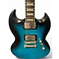 Used Epiphone SG Prophecy  blue tiger Solid Body Electric Guitar