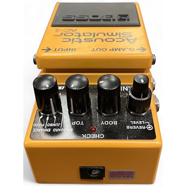 Used BOSS AC3 Acoustic Simulator Effect Pedal