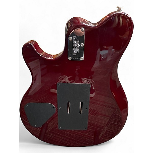 Used Ernie Ball Music Man Axis One Piece Translucent Gold Solid Body Electric Guitar