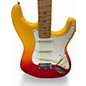 Used Fender Player Plus Stratocaster tequila sunrise Solid Body Electric Guitar